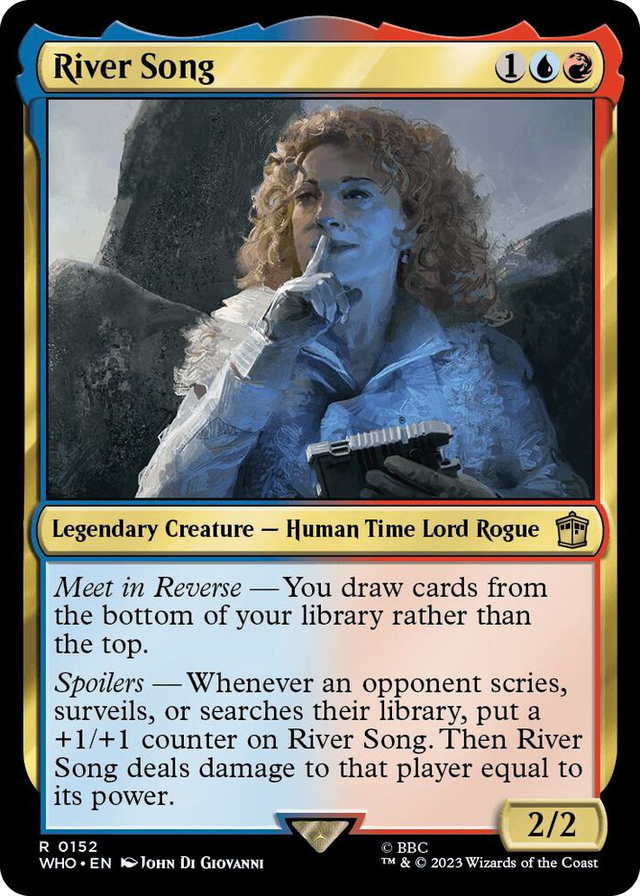 0152 River Song R Universes Beyond: Doctor Who