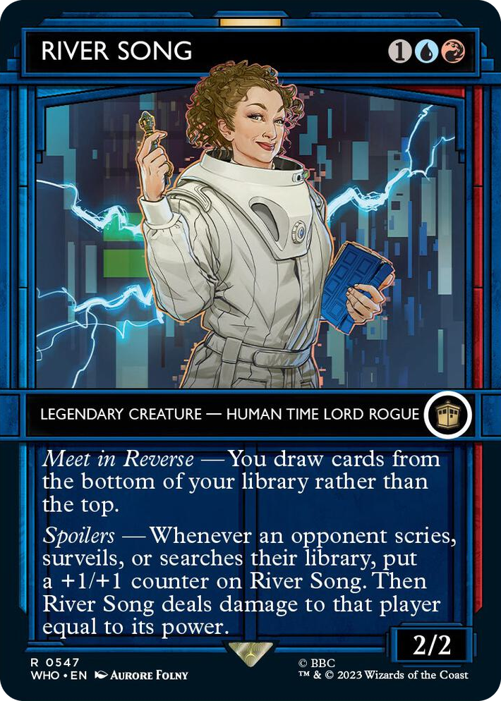 0547 River Song (Showcase) R Universes Beyond: Doctor Who