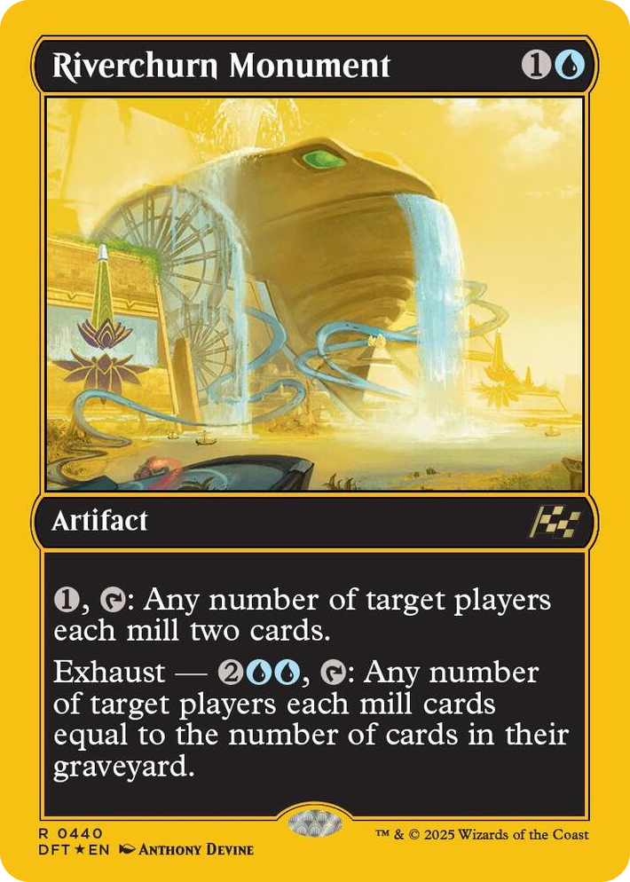 0440 Riverchurn Monument (First-Place Foil) R Aetherdrift