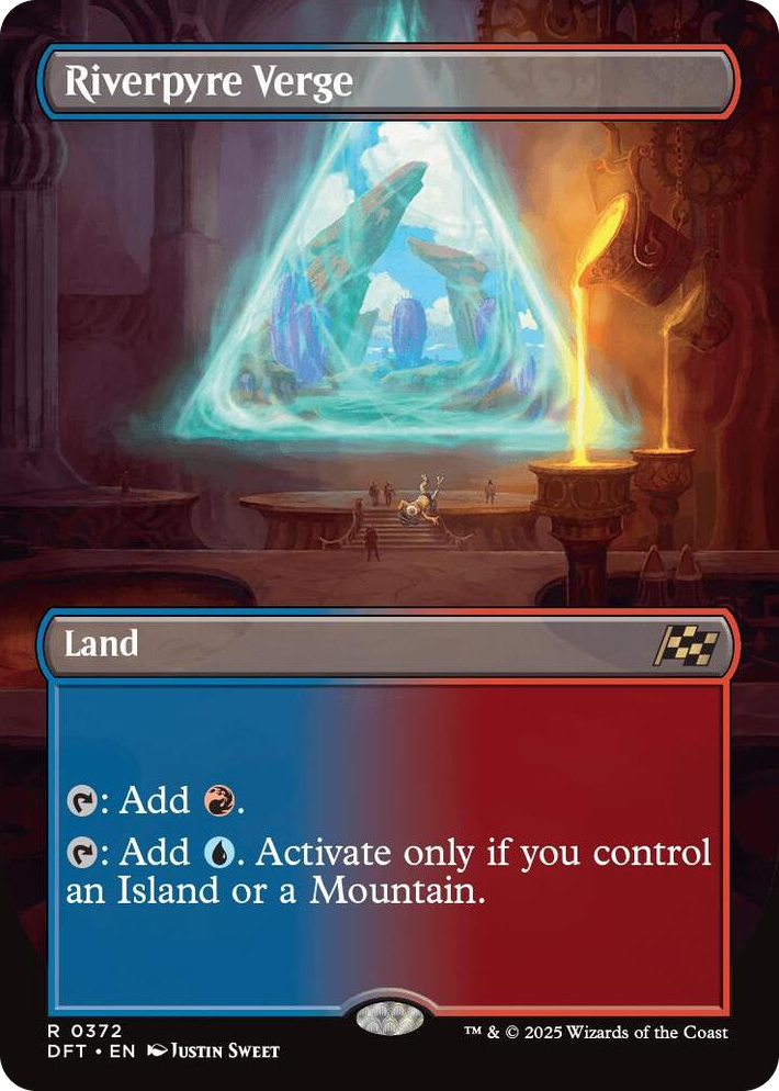 0372 Riverpyre Verge (Borderless) R Aetherdrift