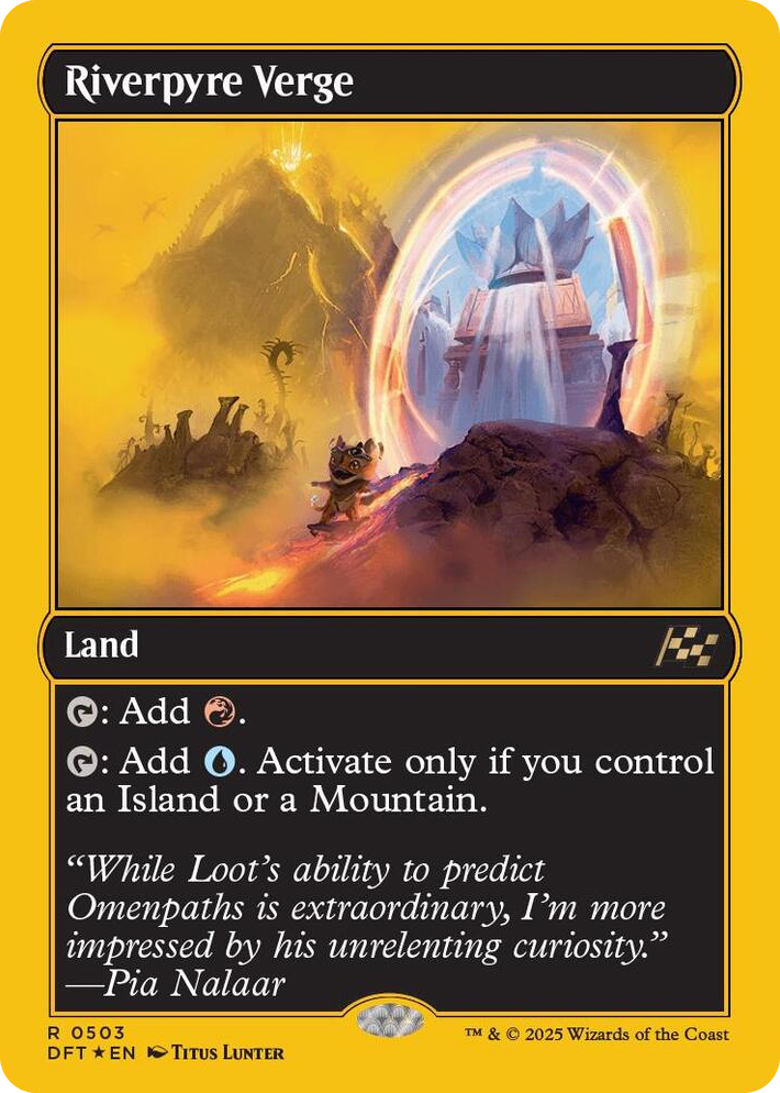 0503 Riverpyre Verge (First-Place Foil) R Aetherdrift