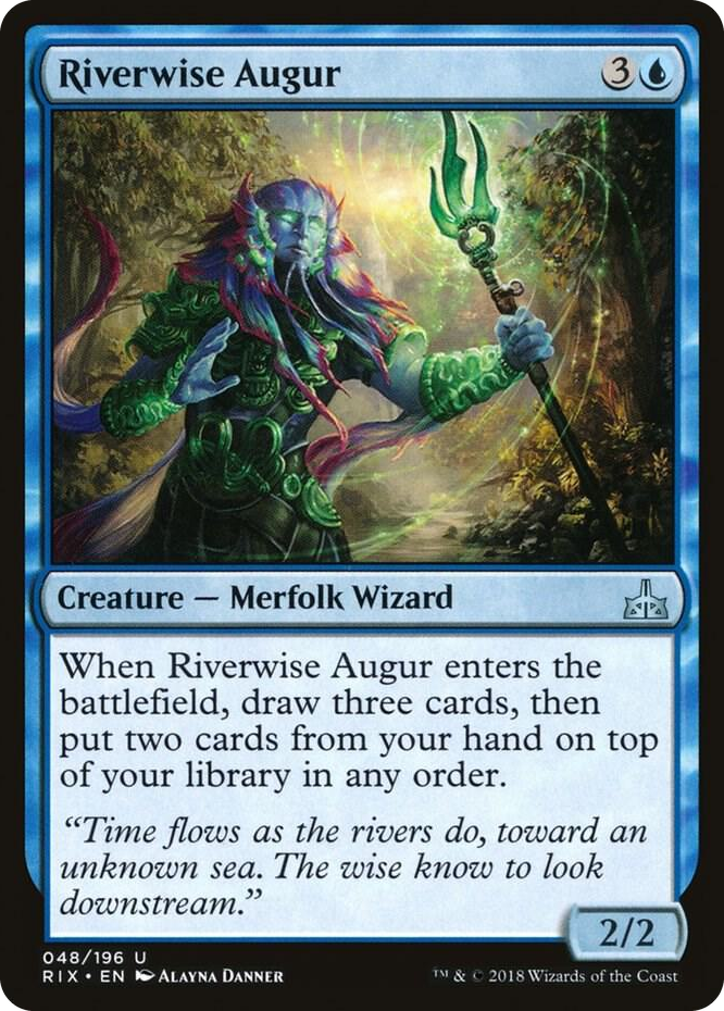 0048 Riverwise Augur U Rivals of Ixalan