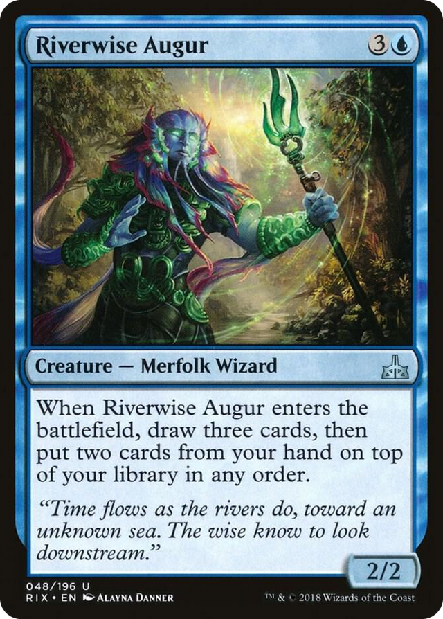 0048 Riverwise Augur U Rivals of Ixalan