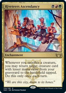0216 Riveteers Ascendancy R Promo Pack: Streets of New Capenna