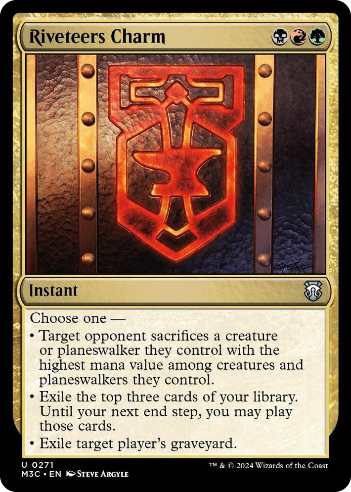 0271 Riveteers Charm U Commander: Modern Horizons 3