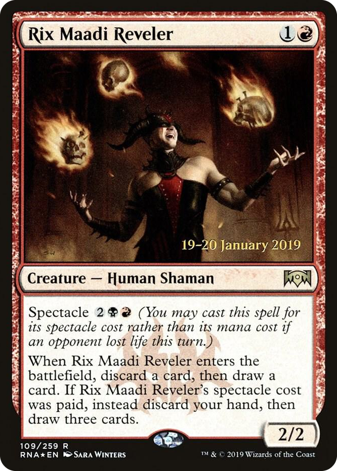 0109 Rix Maadi Reveler R Prerelease Cards