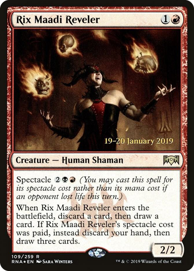 0109 Rix Maadi Reveler R Prerelease Cards