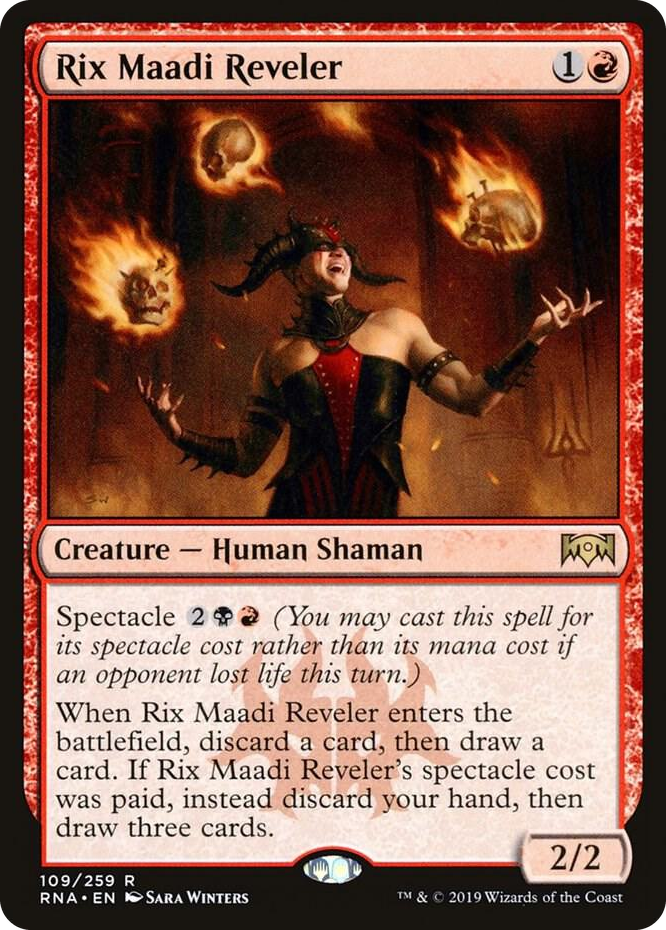 0109 Rix Maadi Reveler R Ravnica Allegiance