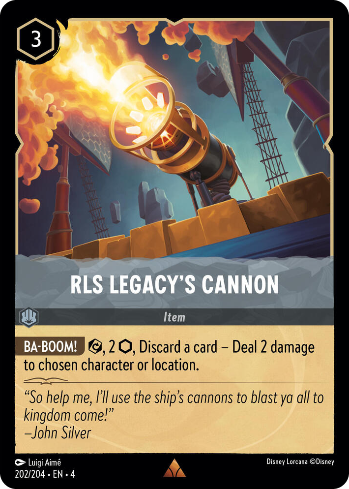 0202 RLS Legacy's Cannon Rare Ursula's Return