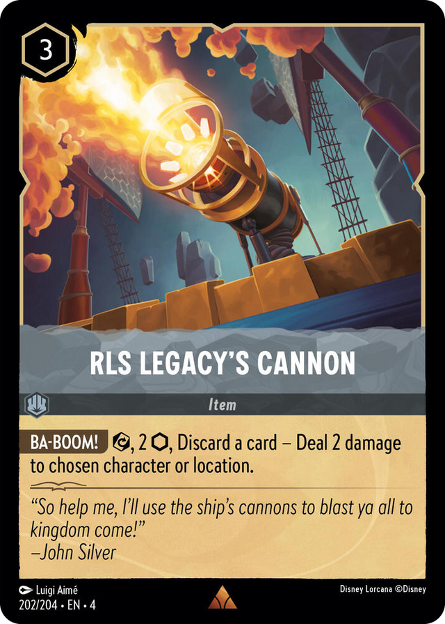 0202 RLS Legacy's Cannon Rare Ursula's Return