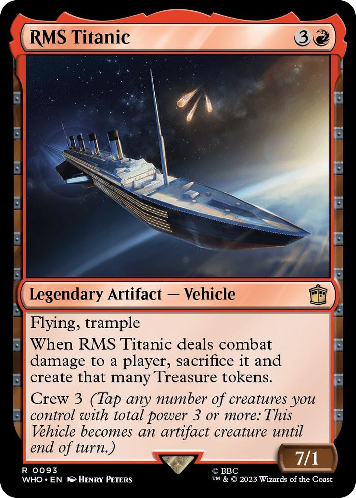 0093 RMS Titanic R Universes Beyond: Doctor Who