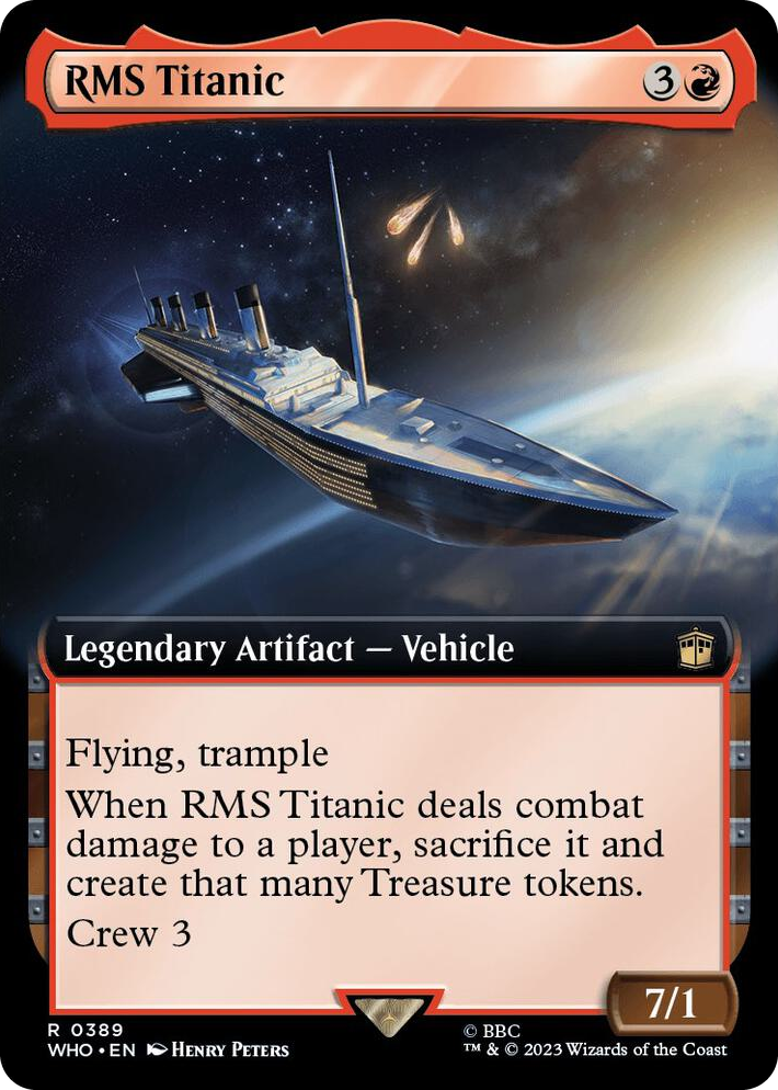 0389 RMS Titanic (Extended Art) R Universes Beyond: Doctor Who