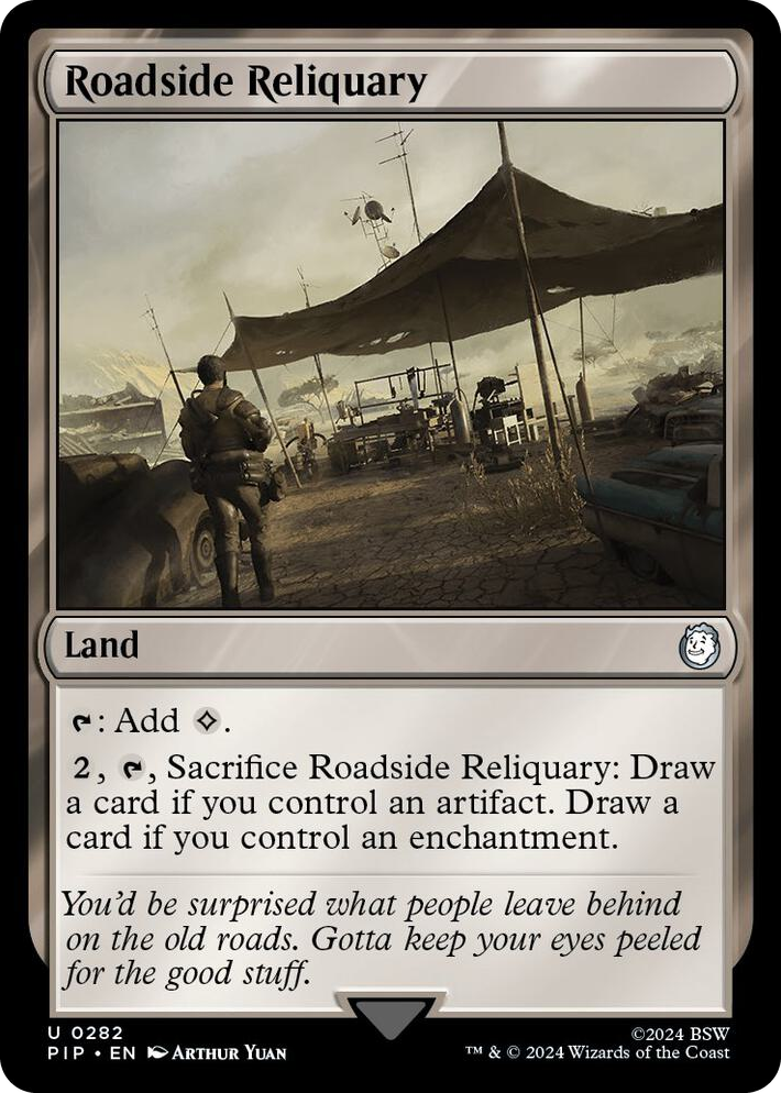 0282 Roadside Reliquary U Universes Beyond: Fallout