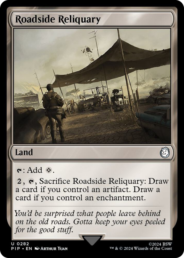 0282 Roadside Reliquary U Universes Beyond: Fallout