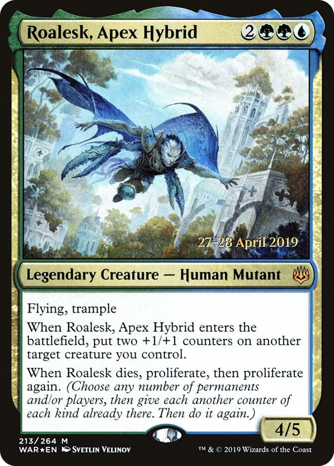 0213 Roalesk, Apex Hybrid M Prerelease Cards