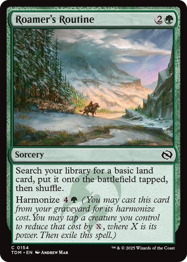 0154 Roamer's Routine C Dragonstorm
