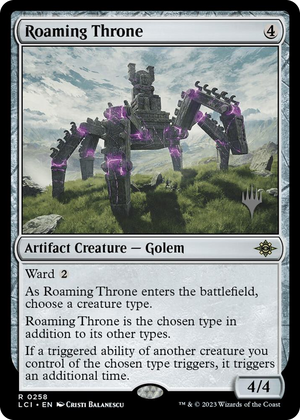 0258 Roaming Throne R Promo Pack: The Lost Caverns of Ixalan