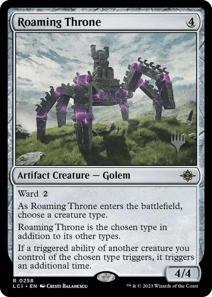 0258 Roaming Throne R Promo Pack: The Lost Caverns of Ixalan