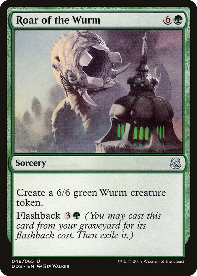 Roar of the Wurm #49 U - Duel Decks: Mind vs. Might Pokemon card