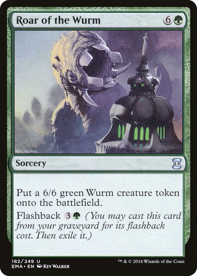 0182 Roar of the Wurm U Eternal Masters