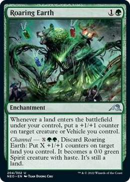 0204 Roaring Earth U Kamigawa: Neon Dynasty
