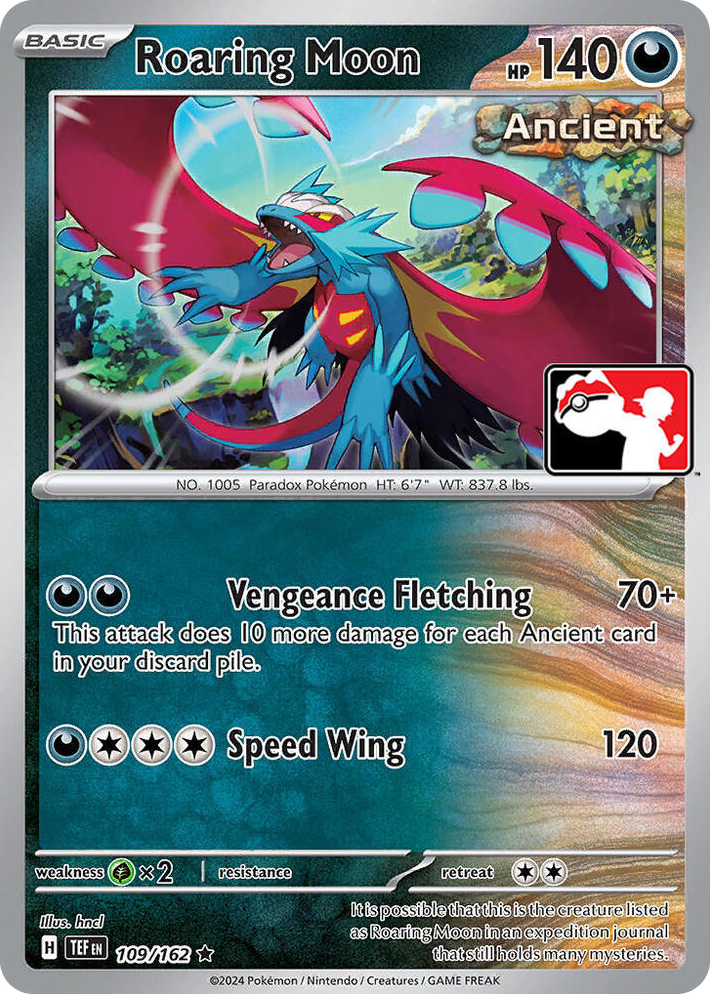 0109 Roaring Moon Rare Prize Pack Series Cards