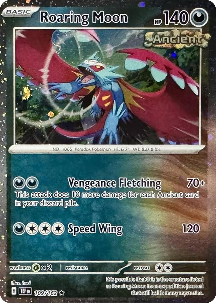 0109 Roaring Moon - 109/162 (Cosmos Holo) Rare Miscellaneous Cards & Products
