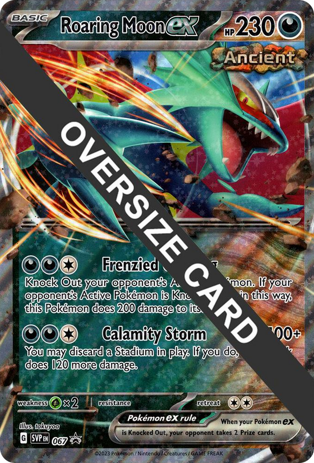 0067 Roaring Moon ex - 067 Promo Jumbo Cards