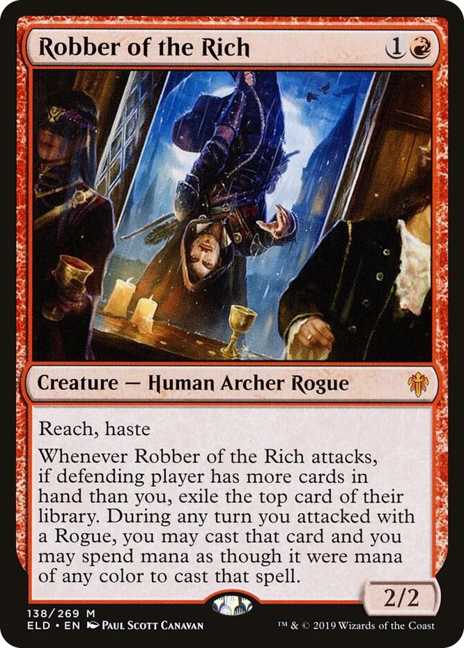0138 Robber of the Rich M Throne of Eldraine