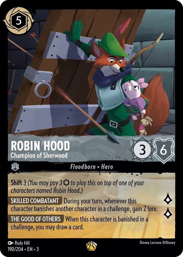 0190 Robin Hood - Champion of Sherwood Legendary Into the Inklands