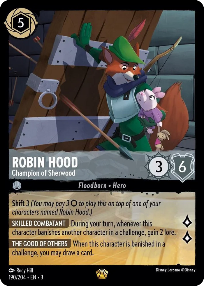 0190 Robin Hood - Champion of Sherwood Legendary Into the Inklands