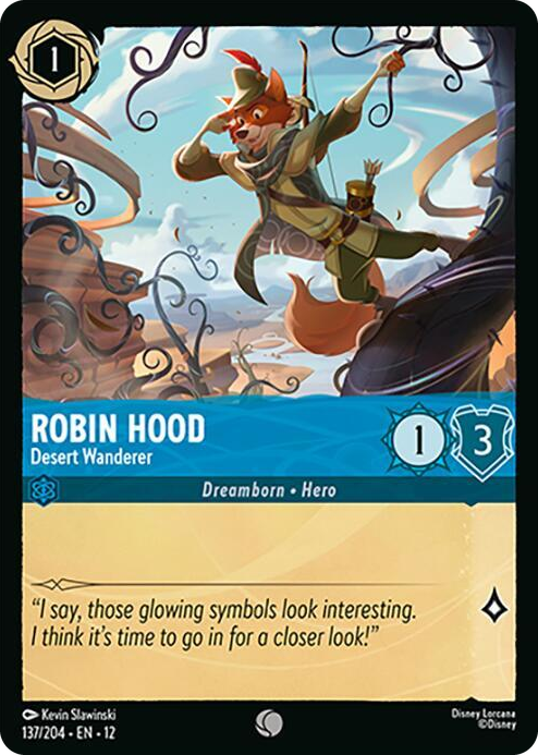 0137 Robin Hood - Desert Wanderer Common Wilds Unknown