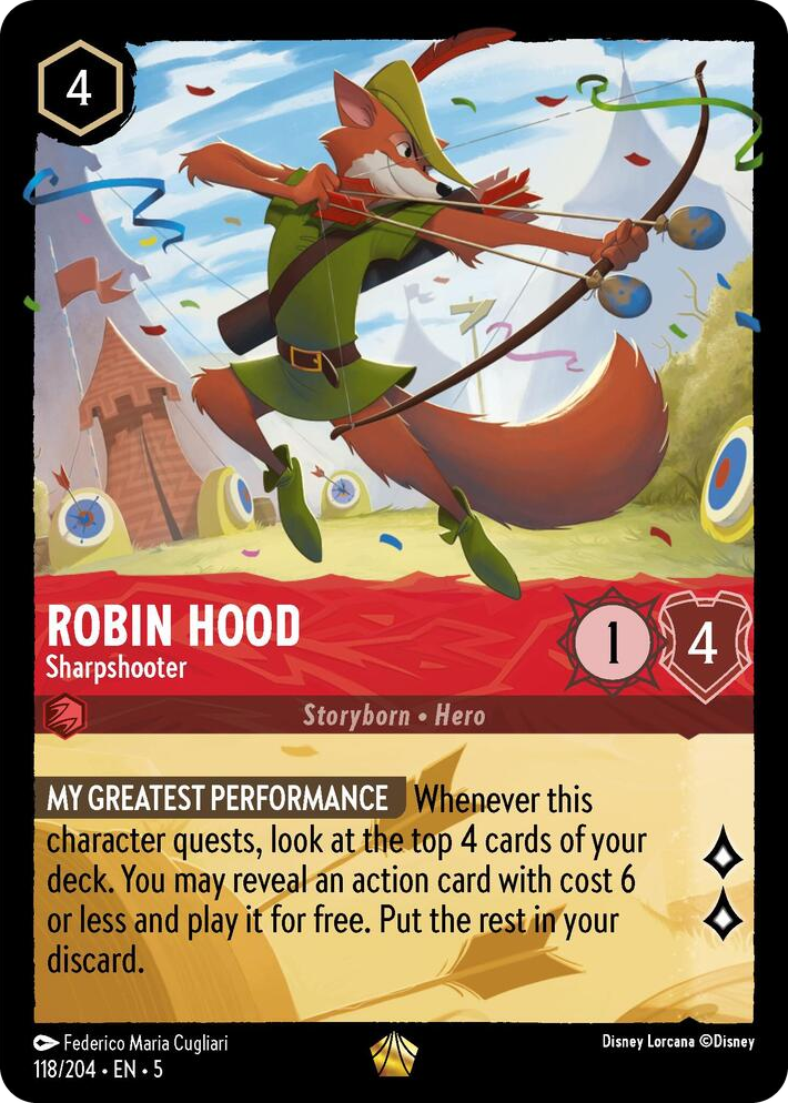0118 Robin Hood - Sharpshooter Legendary Shimmering Skies