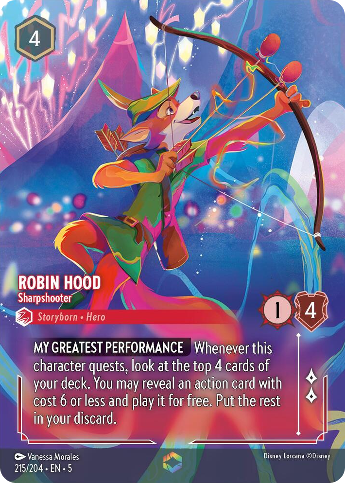 0215 Robin Hood - Sharpshooter (Enchanted) Enchanted Shimmering Skies