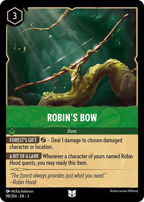 0098 Robin's Bow Uncommon Into the Inklands