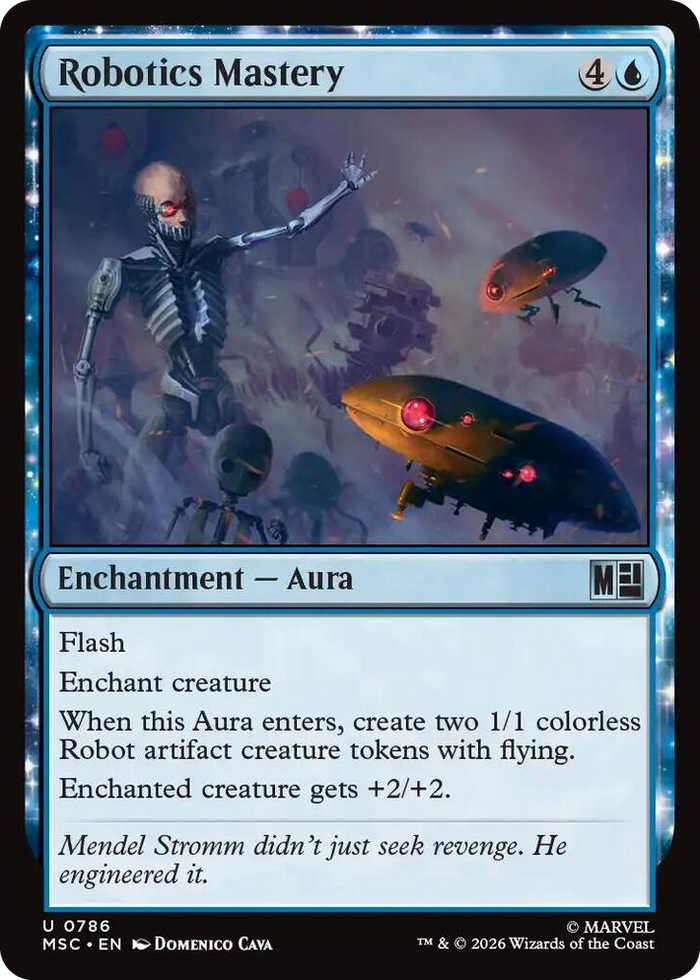 Robotics Mastery #786 U - Commander: Marvel Super Heroes Pokemon card