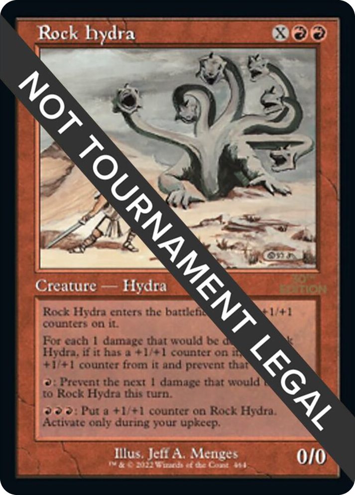 0464 Rock Hydra (Retro Frame) R 30th Anniversary Edition