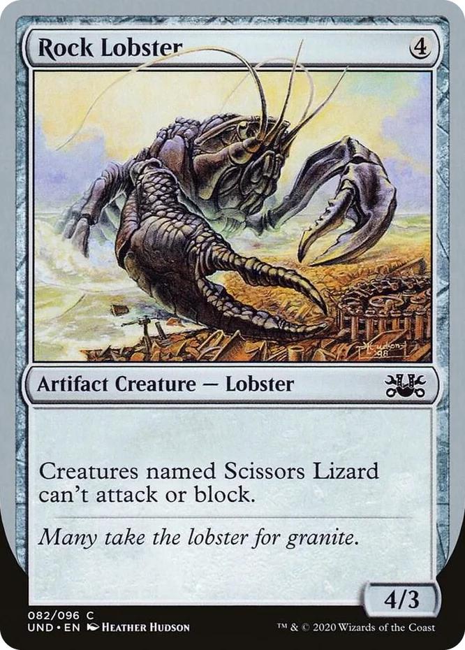 0082 Rock Lobster C Unsanctioned