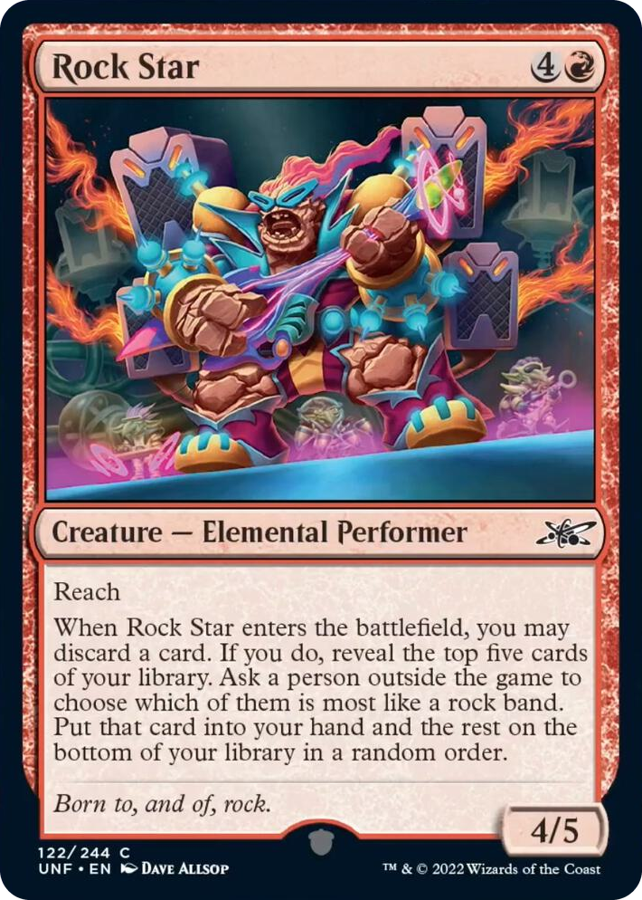 0122 Rock Star C Unfinity