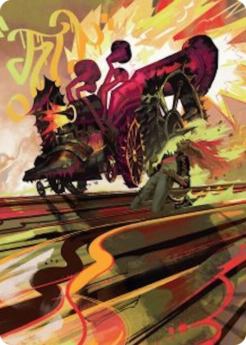 0049 Rocketeer Boostbuggy Art Card S Art Series: Aetherdrift