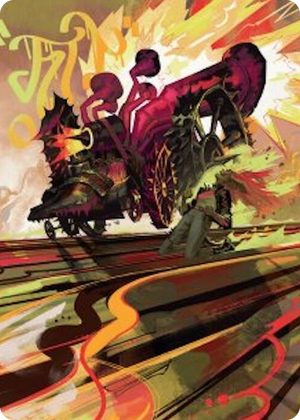 0049 Rocketeer Boostbuggy Art Card S Art Series: Aetherdrift