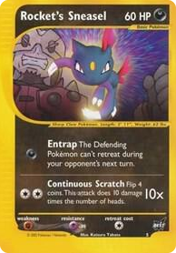0005 Rocket's Sneasel - 5 Promo Best of Promos
