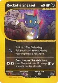0005 Rocket's Sneasel - 5 Promo Best of Promos
