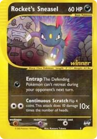 0005 Rocket's Sneasel - 5 [Winner] Promo Best of Promos