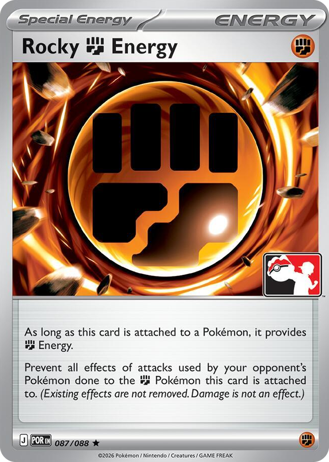 0087 Rocky Fighting Energy Rare Prize Pack Series Cards