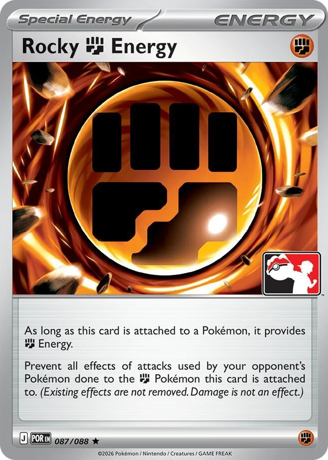 0087 Rocky Fighting Energy Rare Prize Pack Series Cards