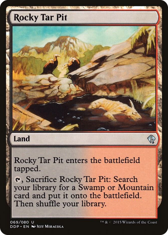 0069 Rocky Tar Pit U Duel Decks: Zendikar vs. Eldrazi