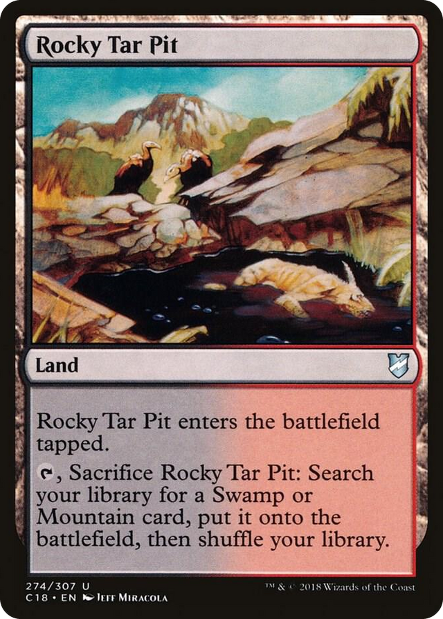 0274 Rocky Tar Pit U Commander 2018