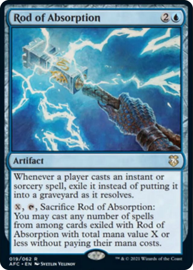 0019 Rod of Absorption R Commander: Adventures in the Forgotten Realms
