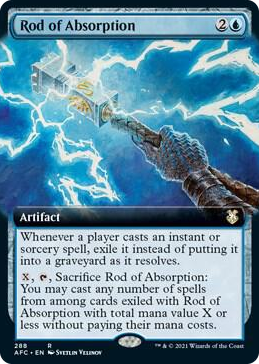 0288 Rod of Absorption (Extended Art) R Commander: Adventures in the Forgotten Realms